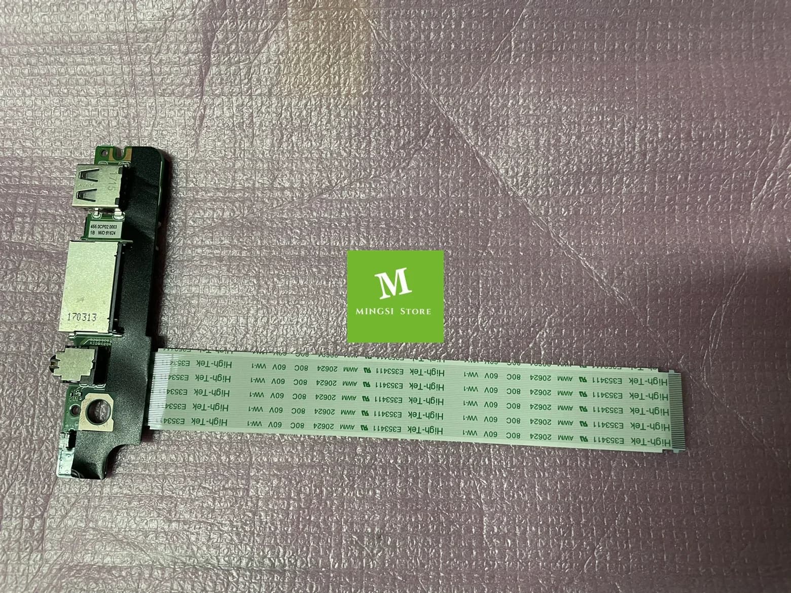 Genuino PER LENOVO 700-15ISK E520-15IKB LETTORE DI CARTE SD USB SCHEDA BOTON DI ALIMENTAZIONE W CAVO