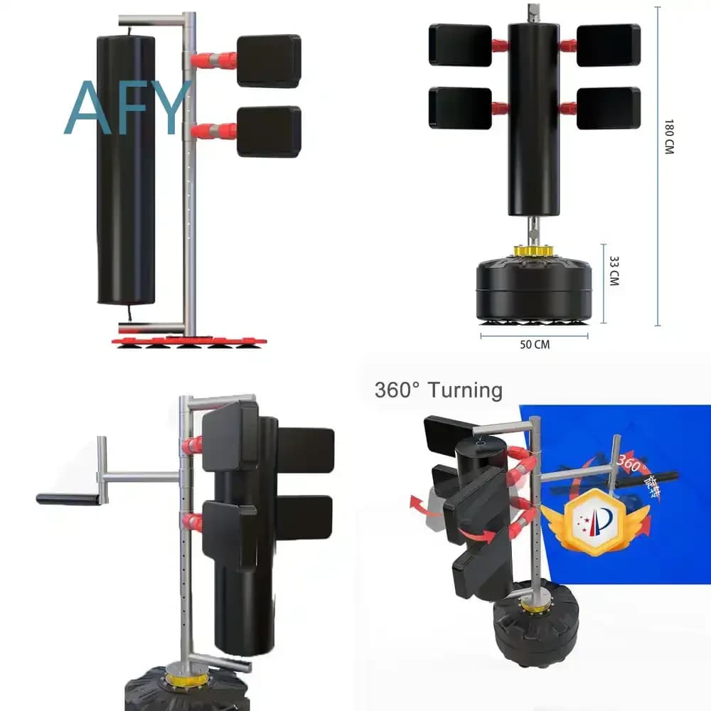 Adjustable Fitness Body Building Gym Standing Speed Trainer Reflex Bar for Boxing Punching Bag with Suction Cup Water Sand