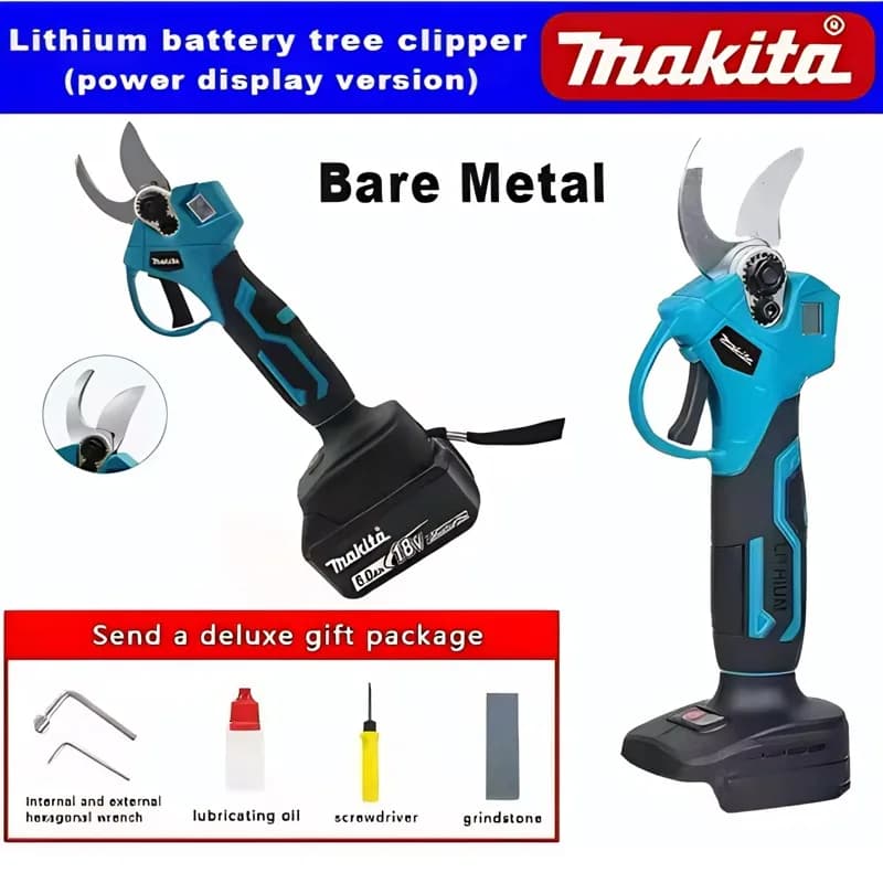 Original Makita 18V electric pruning scissors suitable for Makita BL1830 BL1850 BL1860 lithium ion rechargeable battery ✔ di
