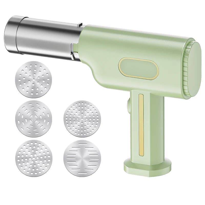 Home Piccoli macchine elettriche per noodle e pasta senza fili Macchina portatile per fare pasta portatile con ricarica per spaghetti