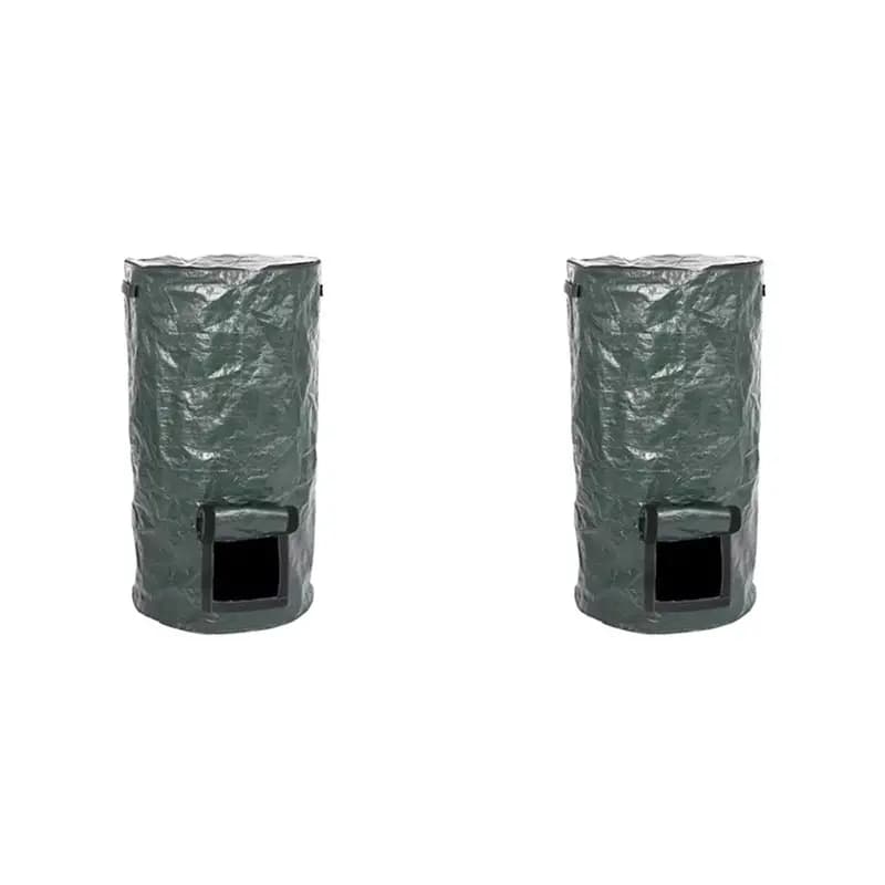 PZHI-2X Compost Bin Organic Compost Bag PE Kitchen Waste Fermentation Waste Collector