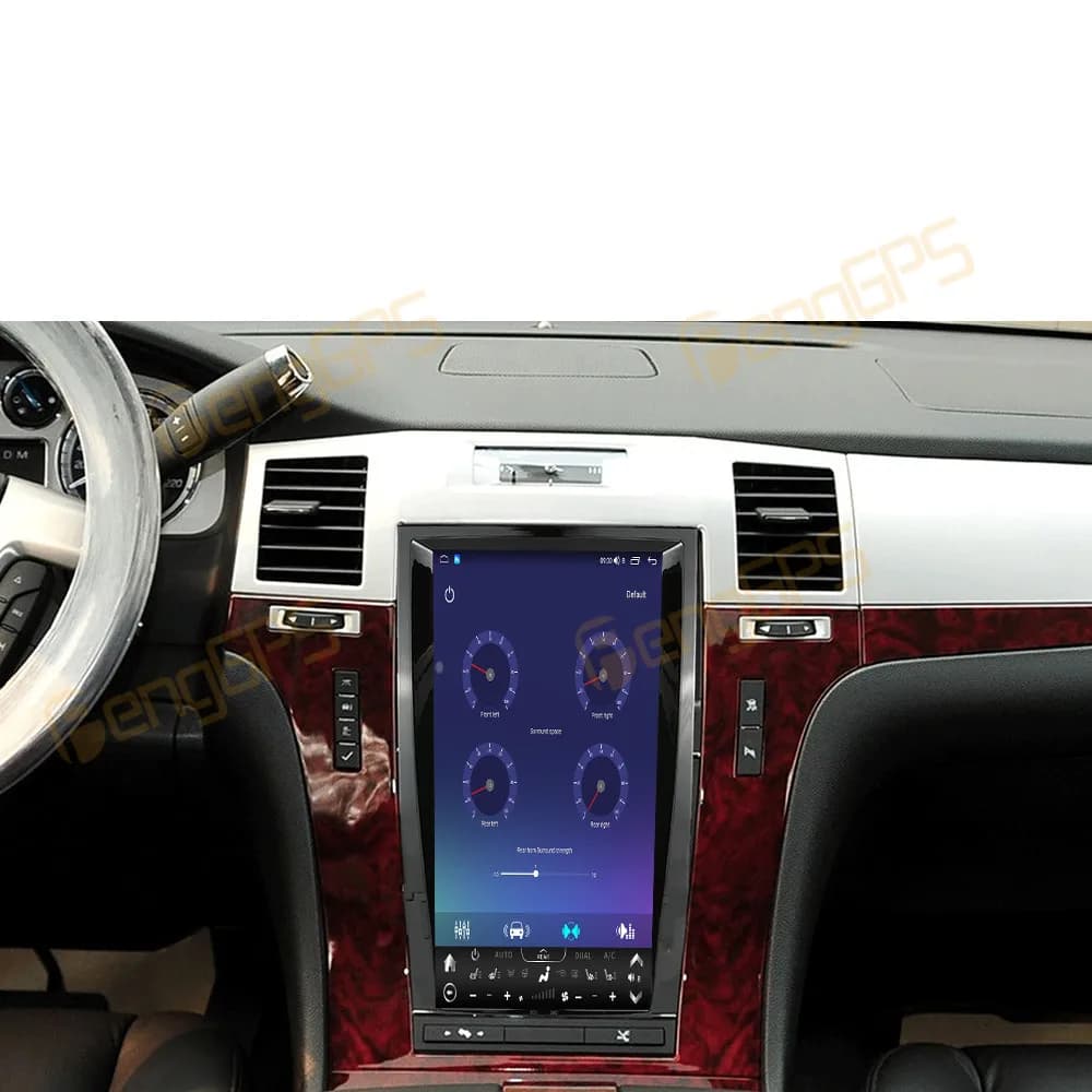 13.6 Inch Screen Android 14 Car Radio For Cadillac Escalade 2007-2014 Carplay GPS Navigation Multimedia Player Navigation DSP