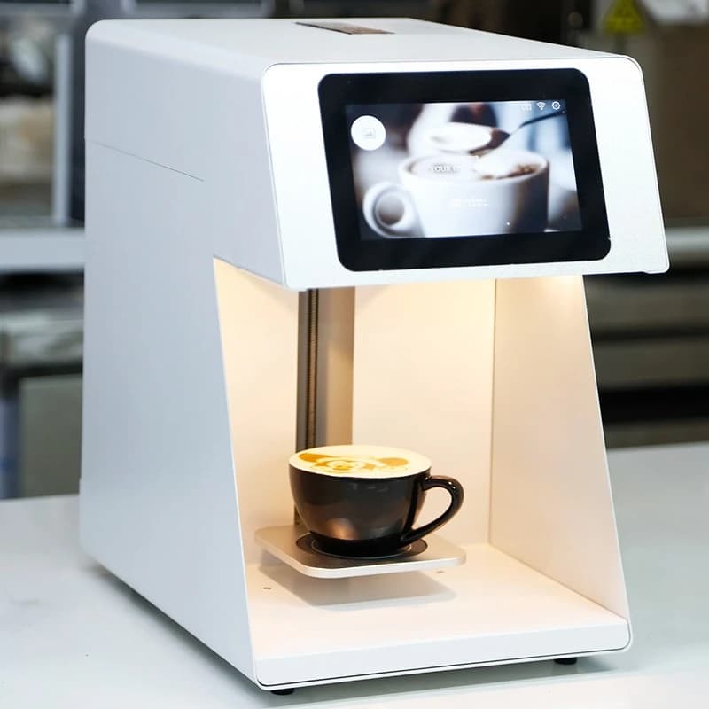3D Selfie Latte Art Cappuccino Coffee Foam Printer - Eco-friendly Stainless Steel