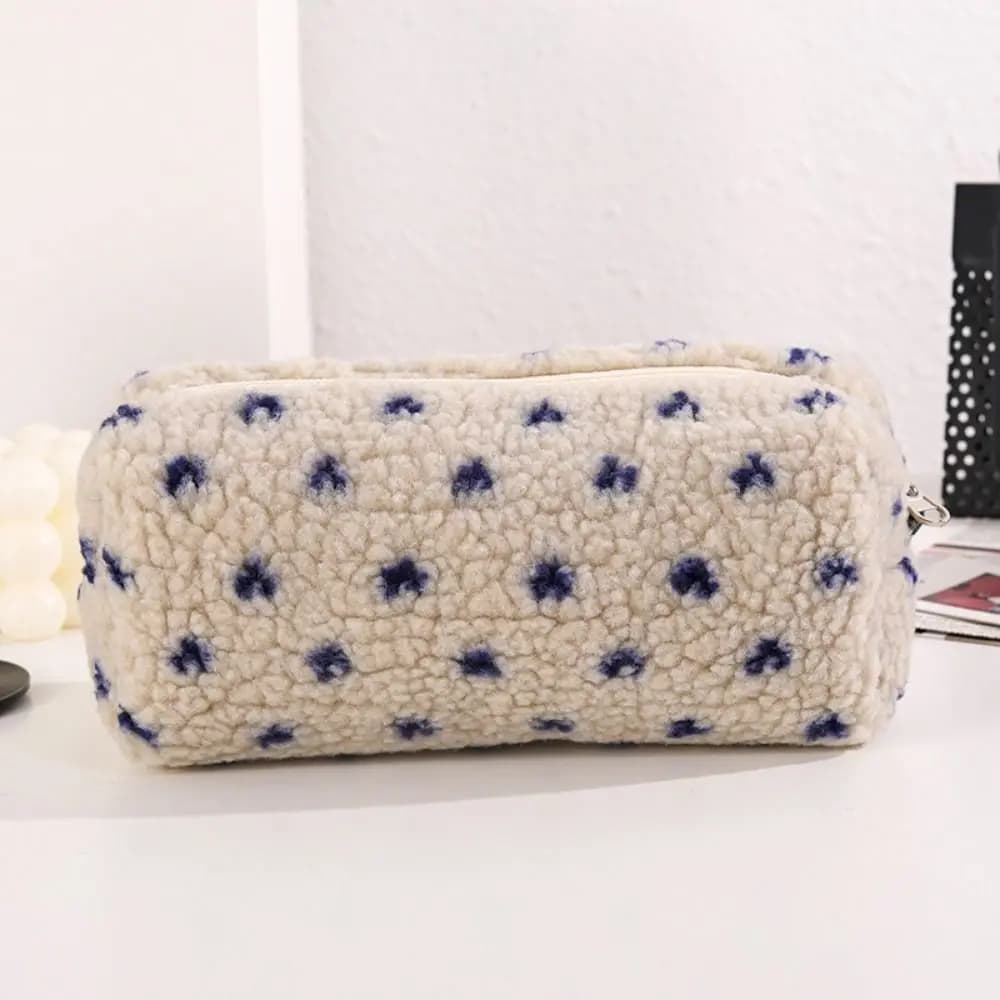 Astuccio INS con pois colorati, borsa per penne multifunzionale, organizer per cancelleria di grande capacità, regalo