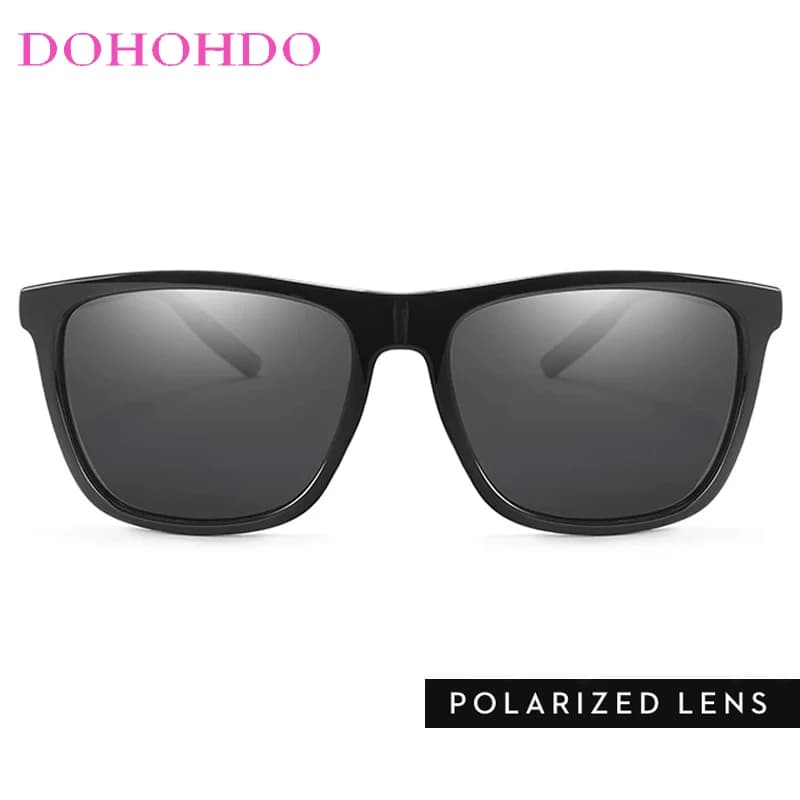 Classic Design Square Polarized Glasses For Men Ladies Driving Anti-Glare Goggles Sunglasses Cycling Sports Shades Eyewear UV400