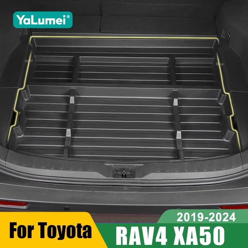 Per Toyota RAV4 XA50 2019 2020 2021 2022 2023 2024 RAV 4 ibrido bagagliaio di un'auto scatola di immagazzinaggio della ruota di scorta ricevere accessori custodia