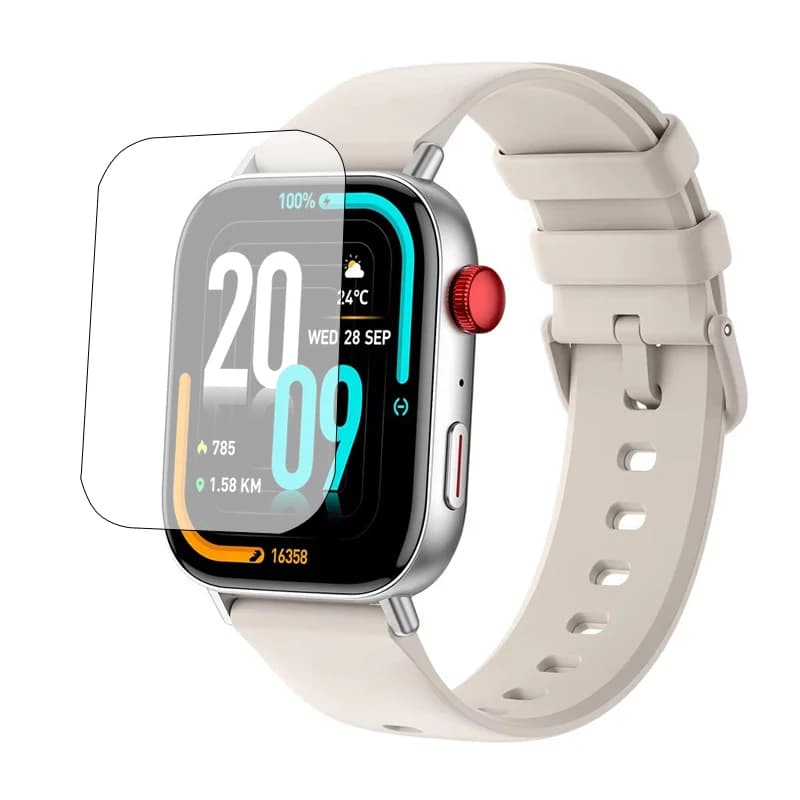 5 pezzi TPU morbido Smartwatch pellicola protettiva trasparente protezione della copertura per COLMI C8 Max Smart Watch display protezione dello schermo accessori