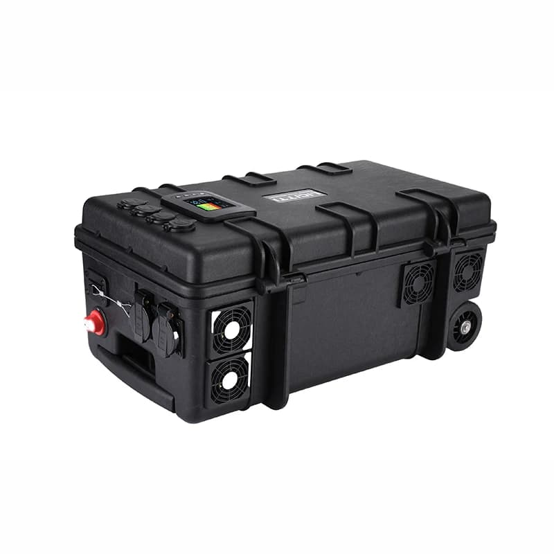 Alimentazione portatile con pannello solare a batteria LiFePO4 a onda sinusoidale pura 12,8 V 768 Wh-1920 Wh