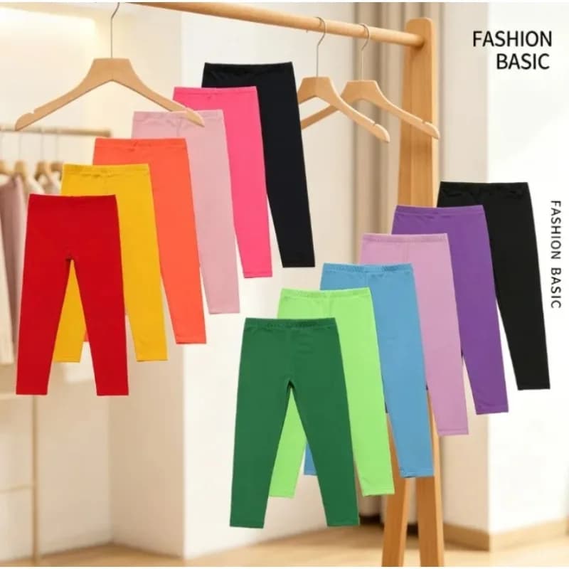 2026 Summer Girls Leggings Soft Thin Breathable Milk Silk Pencil Pants Lightweight & Comfortable Ideal for Playground
