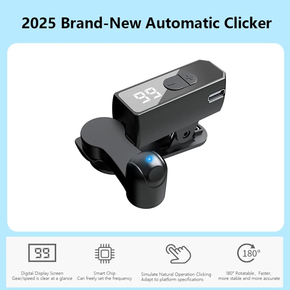 Smart Automatic Screen Clicker for Smart Phone Phone Screen Tapper Automatic Clicker for Game Live Broadcasts Likes Reward Task