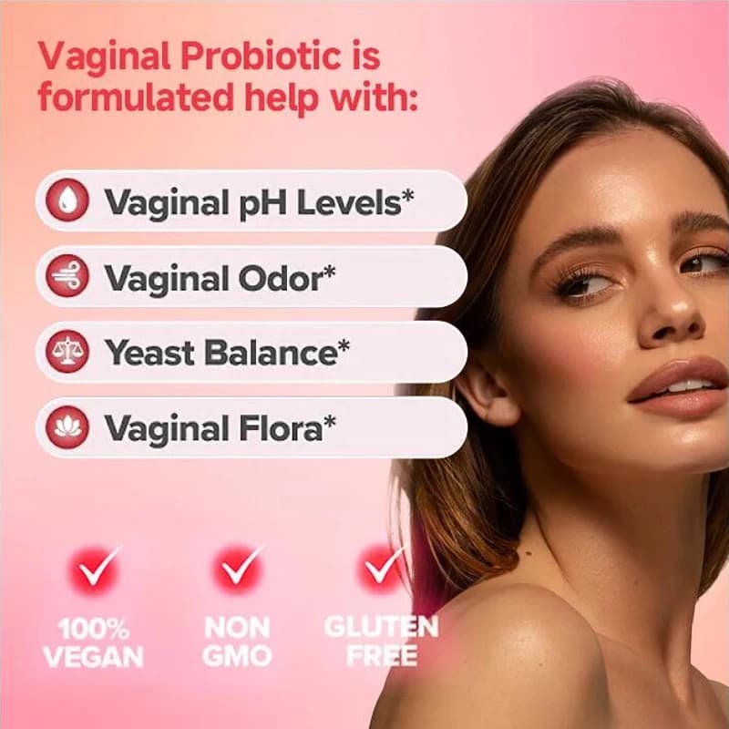 60-120 pz/bottle Vaginal Probiotic Tablets Balance PH Vaginal Health Supplement Women Vaginal Vitamins Remove Odor Vaginal Flora