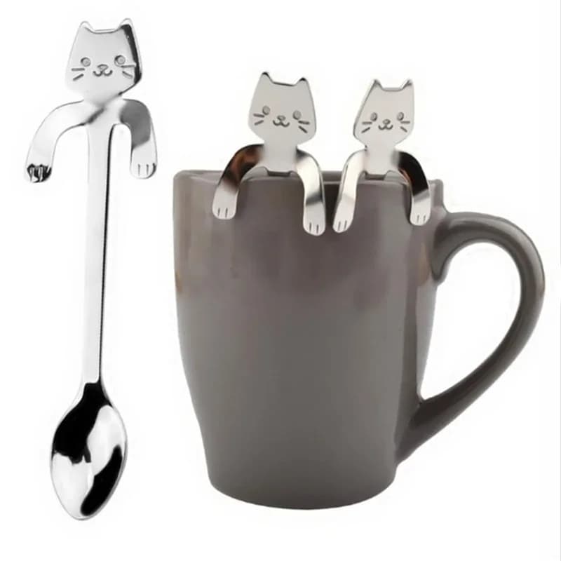 Stainless Steel Coffee Crib, Tea Cucchiato, Dessert and Snack Cucchiaio, Mini Gelato Cucchiai, Kitchen Tools