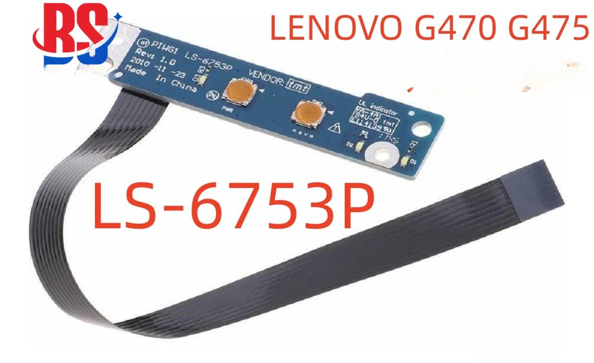 SUIT for Lenovo G570 G575 G770 G780 G570L Switch Board Power Button