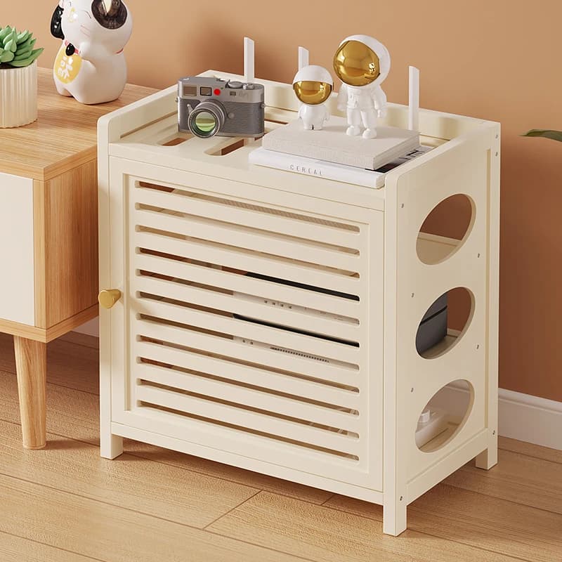 Router light cat staffa rack di posizionamento wifi, rack del set-top box sotto la TV, nessuna punzonatura per bloccare la scatola
