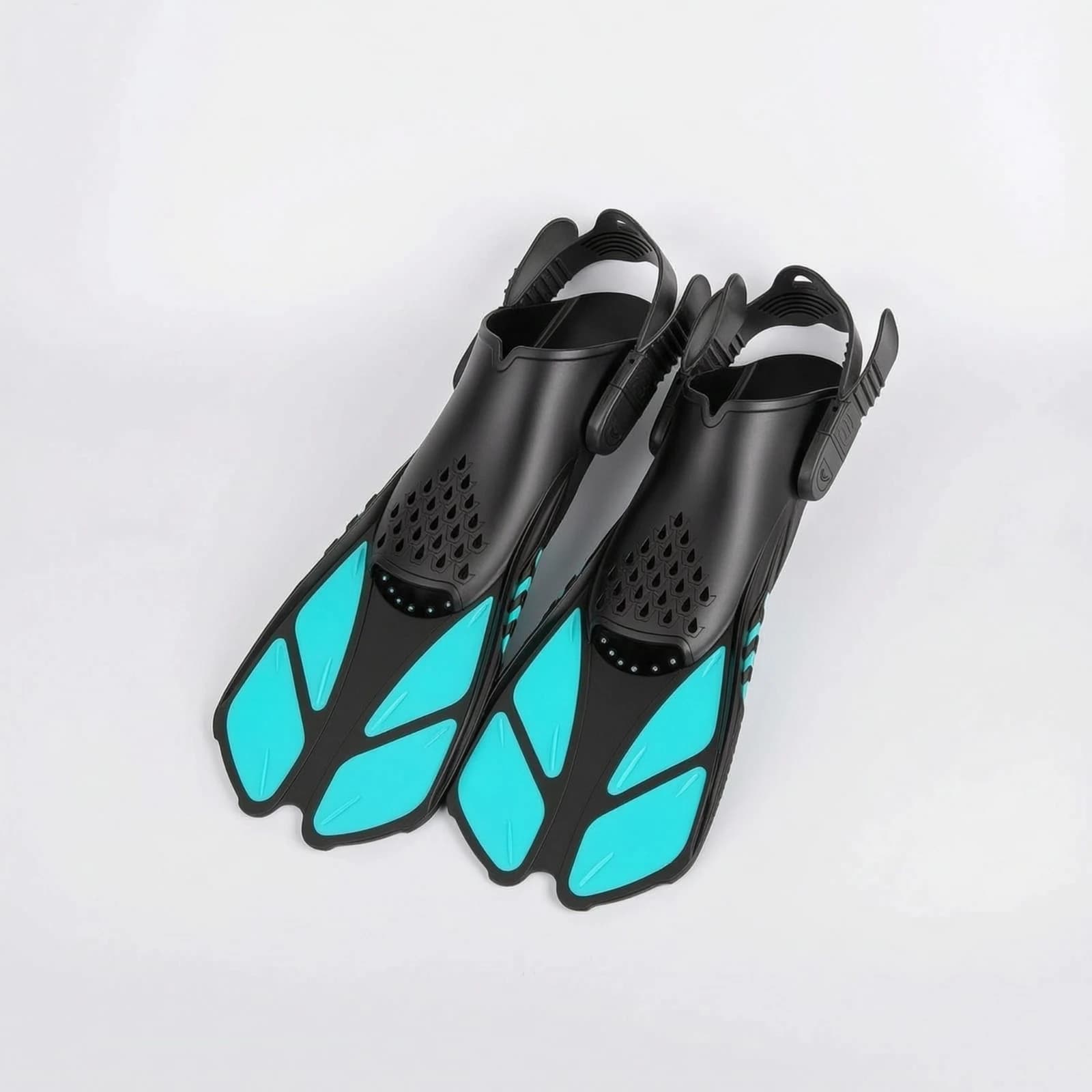 Diving Fins Streamlined Swimming Flippers Gear Flexible for Divers, Snorkeling, Pool Training