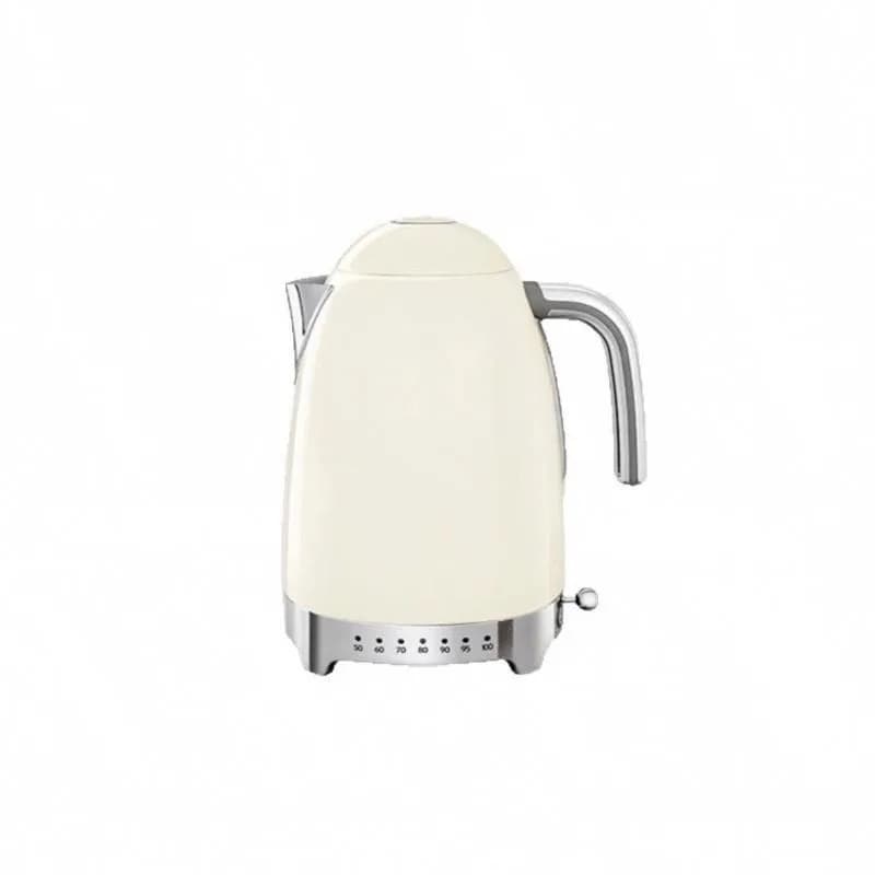Vintage electric kettle with 7 temperature settings for tea brewing home office gift