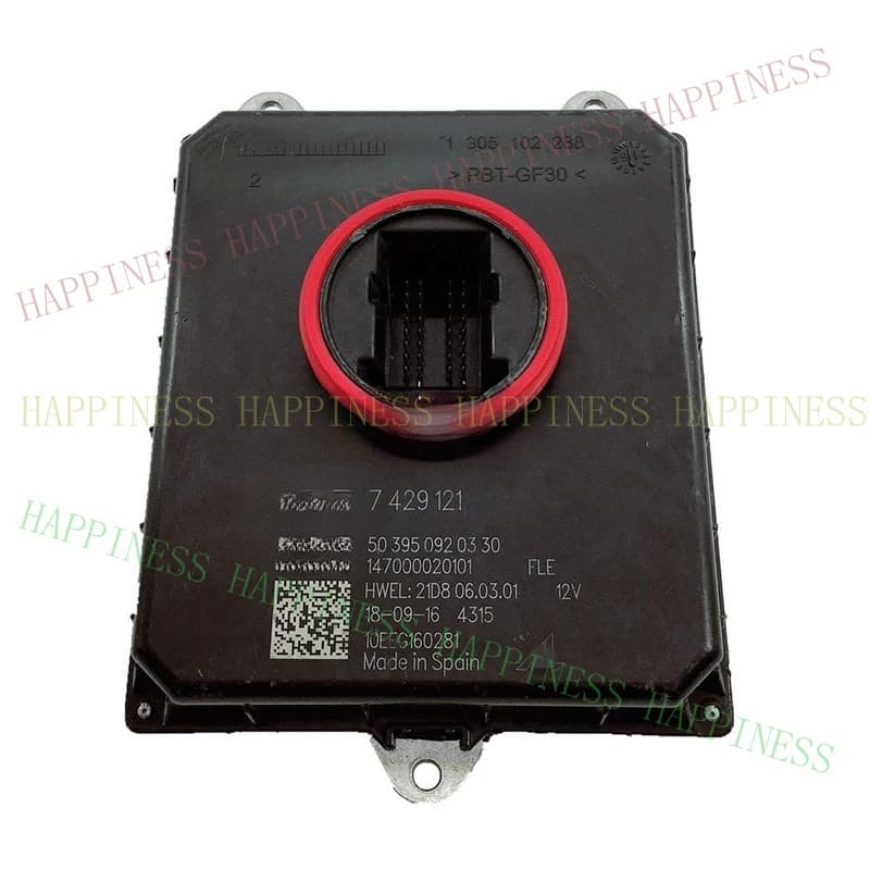 RP+ For AL BMW Mini FLE LED Headlight Control Module Ballast 7429121 Made in Spain、
