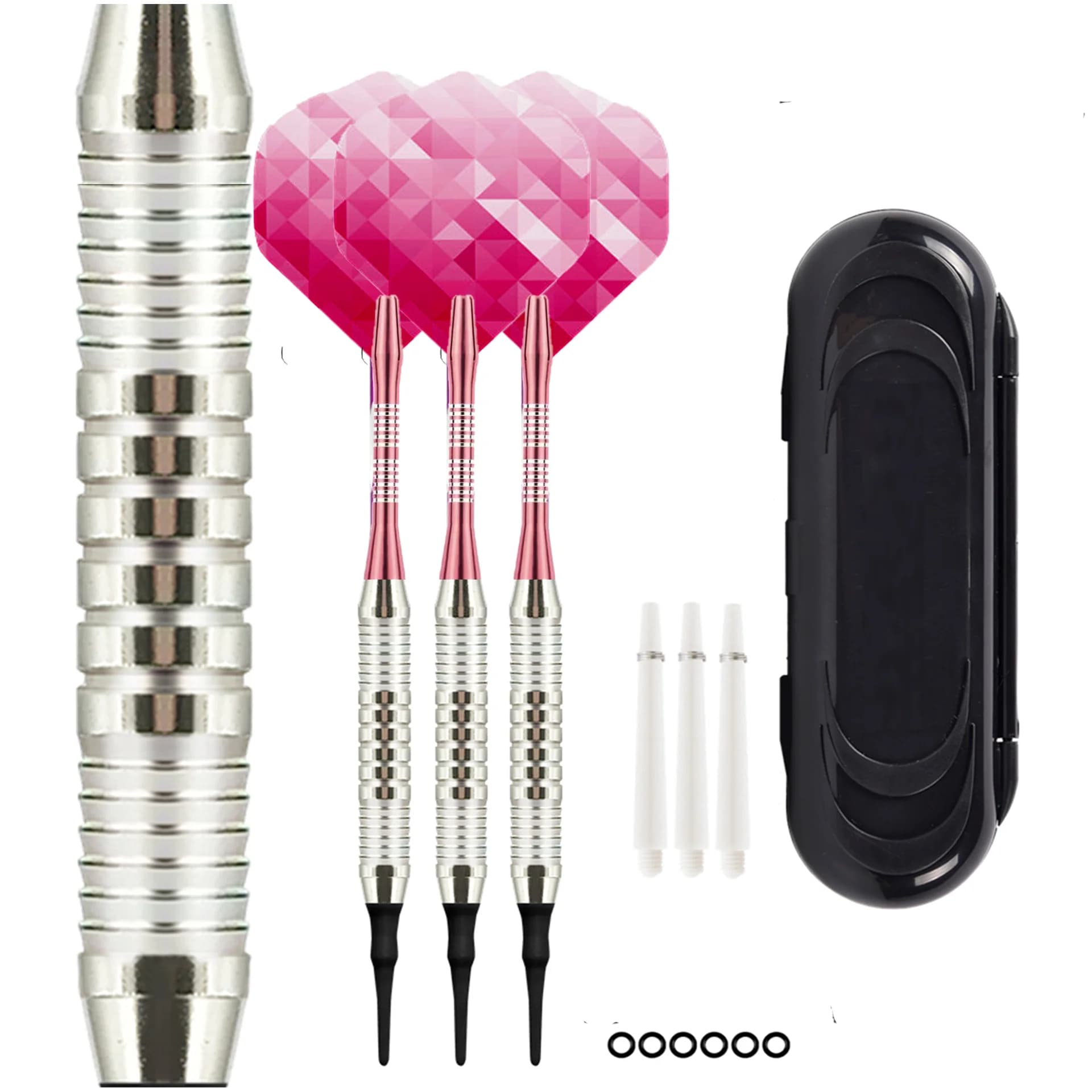 Freccette con punta morbida 16G Set di freccette professionali con punta in plastica per interni per freccette elettroniche per giochi domestici/bar