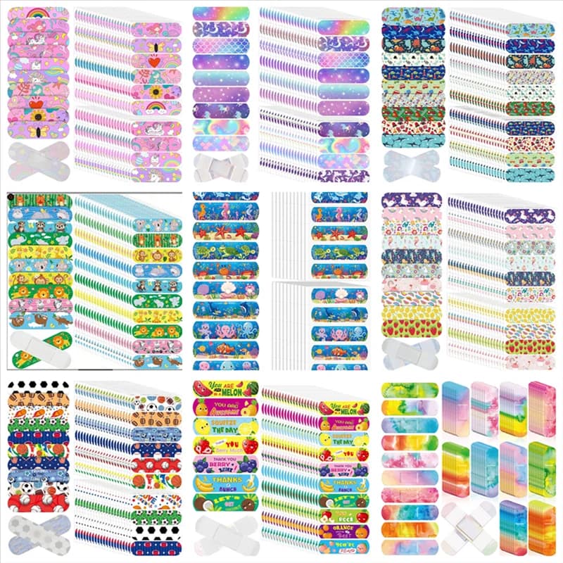 50 pz/set Cartoon Cerotto Carino Cerotti per I Bambini Medicazione Della Ferita Patch Strisce di Primo Soccorso Bende Adesive Impermeabile Woundplast