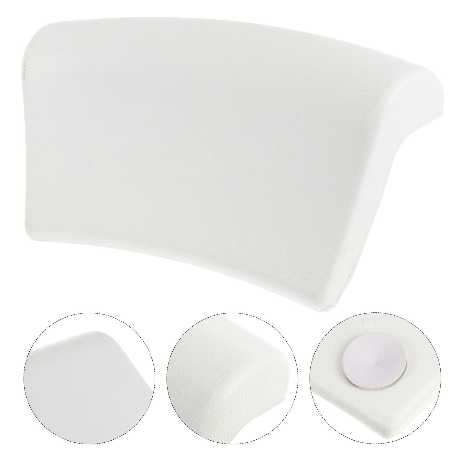Cuscini da Bagno in Poliuretano Morbido, Supporto Ergonomico per il Collo, Accessori per Vasca da Bagno, Articoli per il Bagno