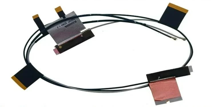 Nuovo cavo flessibile per antenna WiFi e segnale wireless per Dell Latitude 3190 2-in-1 DGE00 PN:0HP0K7 DC33002200L