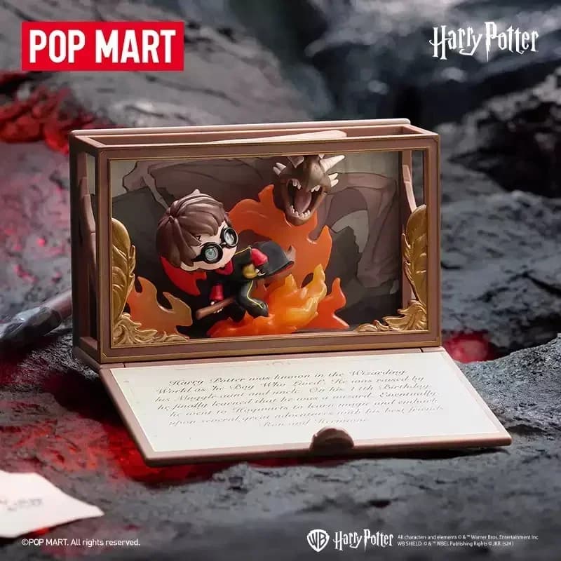 POPMART Harry Potter Hogwarts Biographical Series Blind Box Guess Bag Original Toys Doll Cute Anime Figure Ornaments Gift