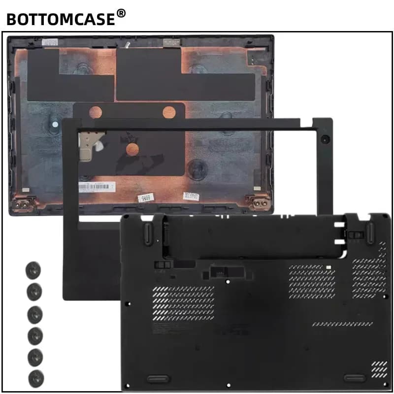 Nuovo per BOTTOMCASE ThinkPad X260 copertura posteriore LCD in plastica per laptop/custodia superiore poggiapolsi/copertura della base inferiore