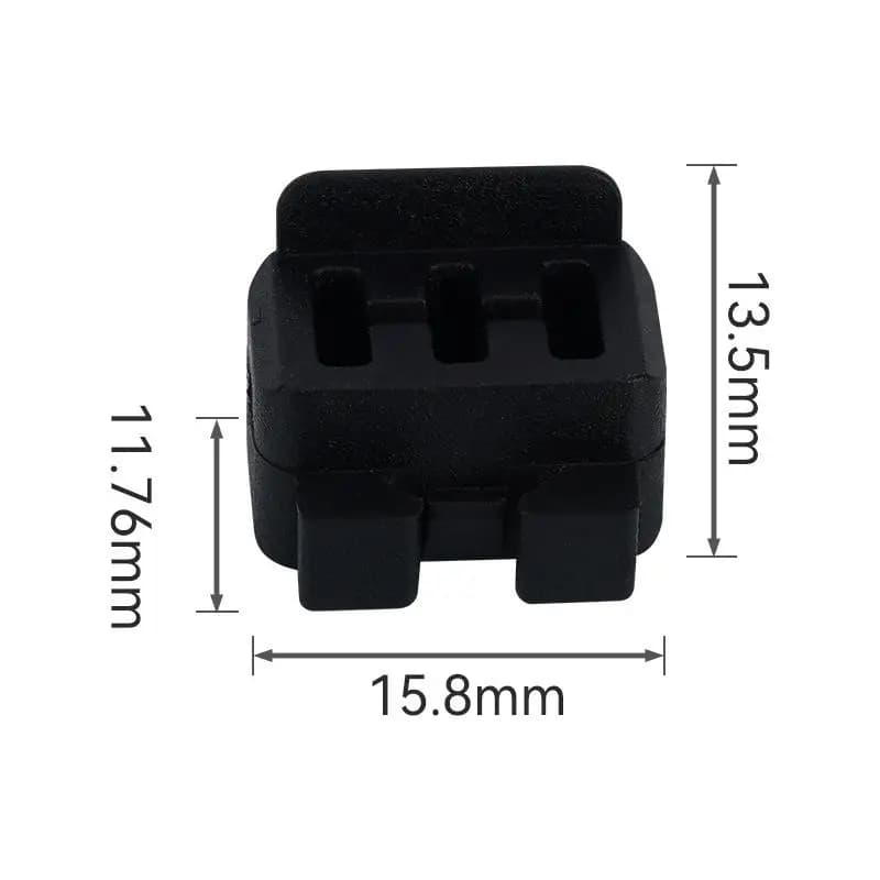 1 pz per Bambu Lab H2D Hotend tergicristallo spazzola in silicone stampante 3D accessori fai da te ugello pulire spazzola