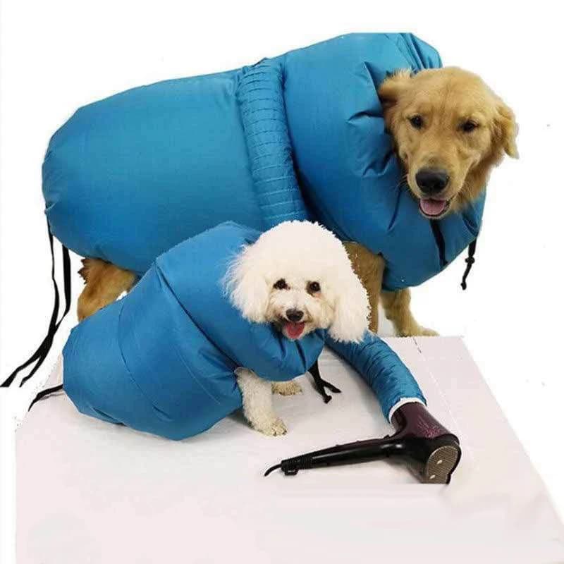 Folding Dogs Hair Dryer Blow Bag Efficient Pet Drying Bag Grooming Bag Portable Dog Cleaning Accessories Pet Dry Bag Accessories