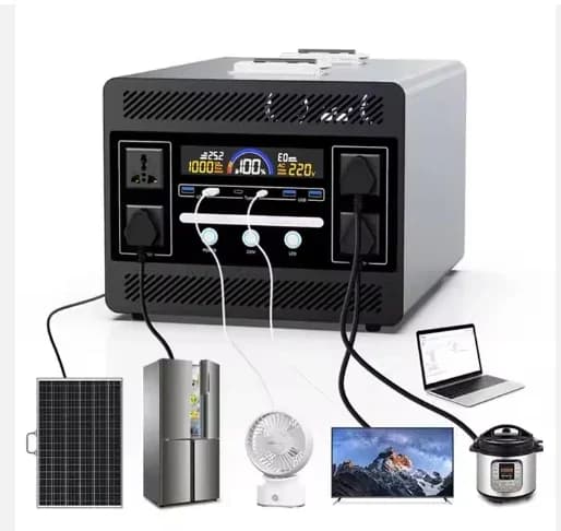 Pannello di ricarica solare portatile e sistema di connessione batteria Mini generatore Kit piccolo sistema di ricarica solare 500w Off Grid