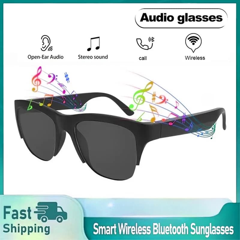 New Bluetooth Smart Sunglasses V5.4 2026 with Call Function, Sports Headphones for Outer, UV Anti-touch Technology, for Men and Women