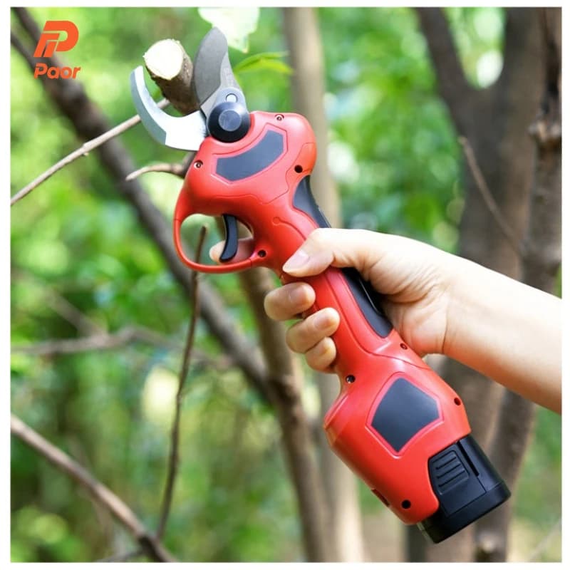 Electric Pruner Cordless Pruner Professional Best Electric Pruning Scissors 2 Batteries 30mm Electric Pruning Shears