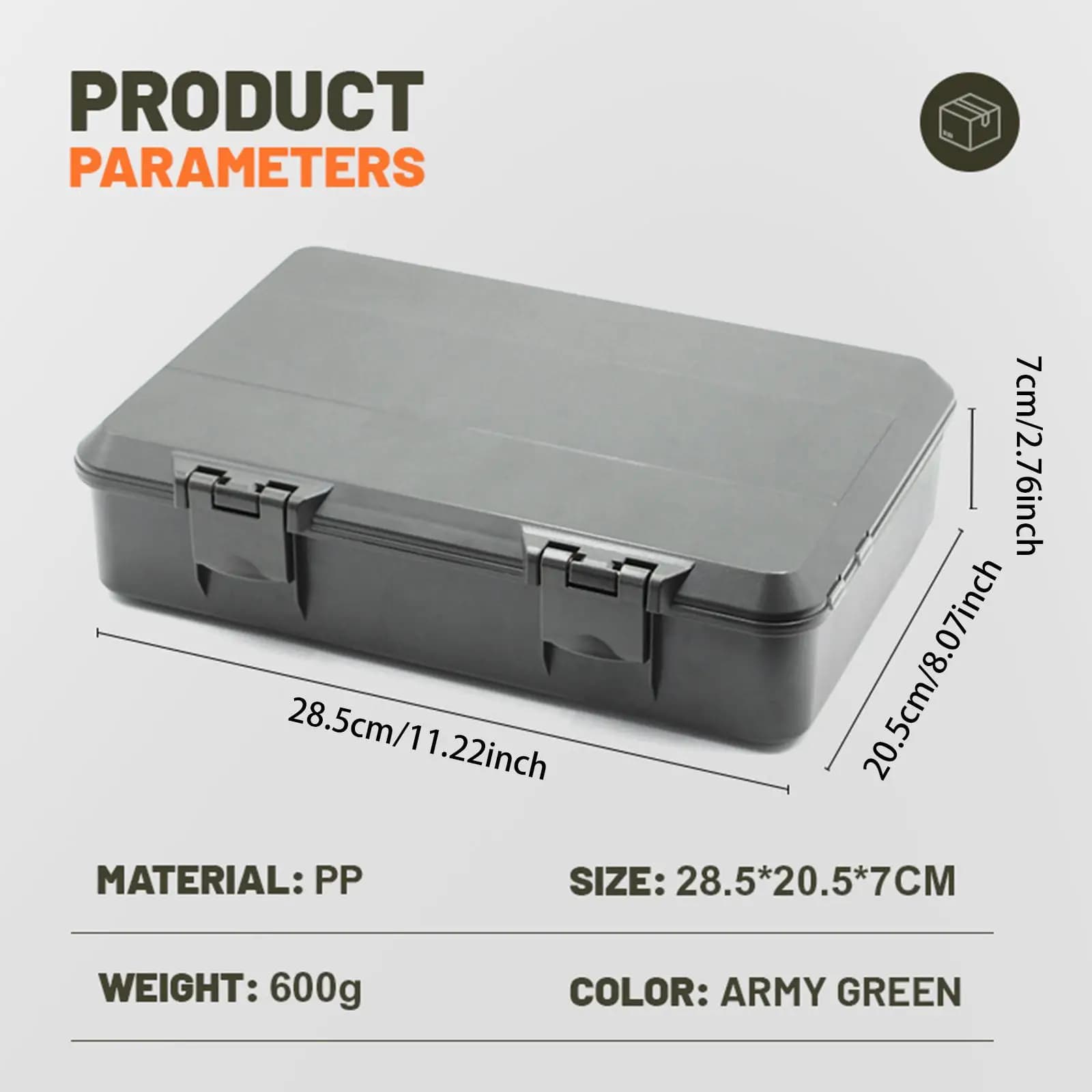 Carp Fishing Equipment Box, Water Resistant, Lightweight, Hook Container, Sleeves, Accessories, Piombi and Hair Rig