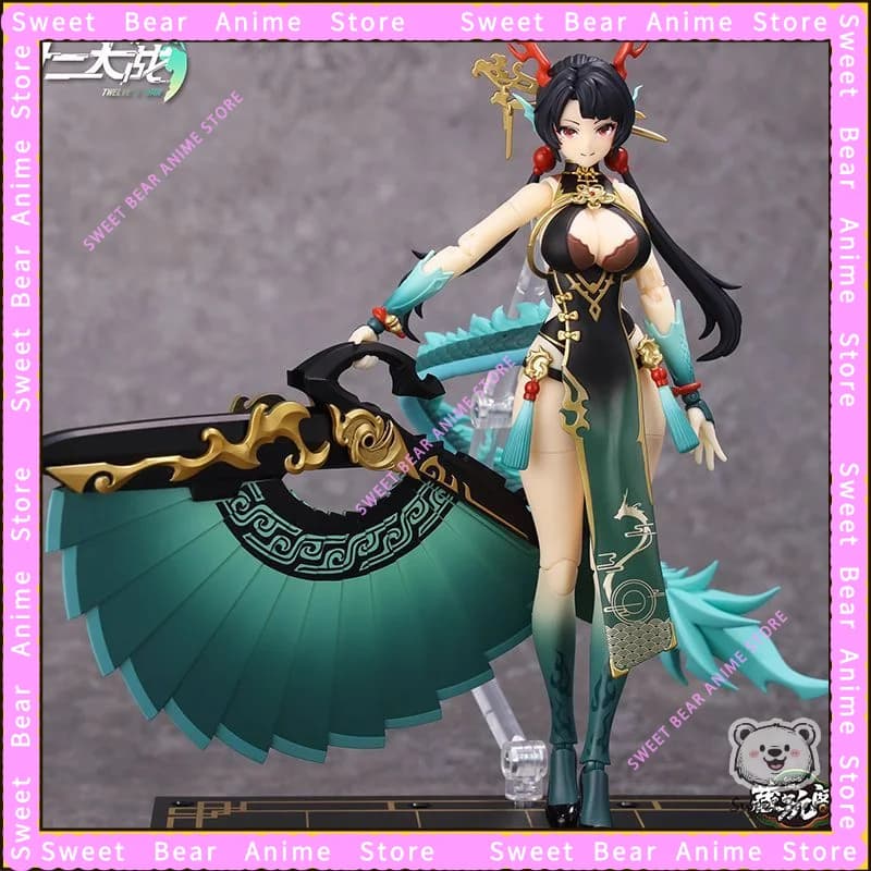 Cang Toys Dodici Guerre Piccolo Drago Azure Longji SAMAEL Mecha Girl Action Figure Modello Anime Giocattoli alla moda Bambola da tavolo