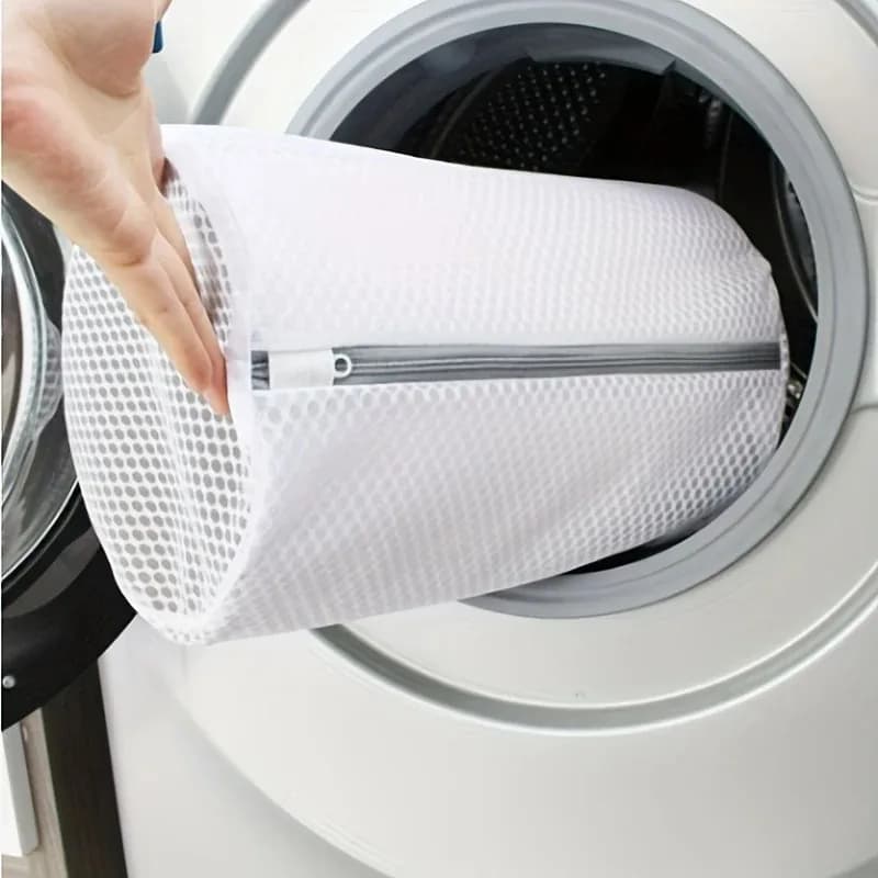 360 ° Durable bag protection for cleaning net shoes, reusable sports shoes and bag for washing sports shoes, with zip closure