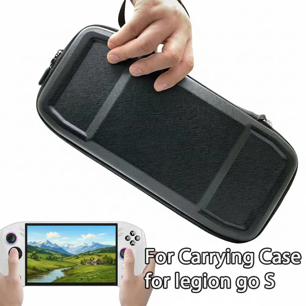 Custodia rigida per Lenovo Legion Go/Go S, borsa portatile antiurto e impermeabile in EVA per console di gioco portatile Lenovo