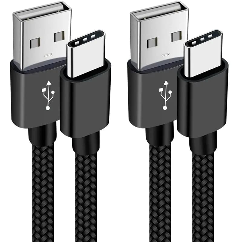 Cavo di ricarica USB-C, cavo di ricarica USB Type-C intrecciato