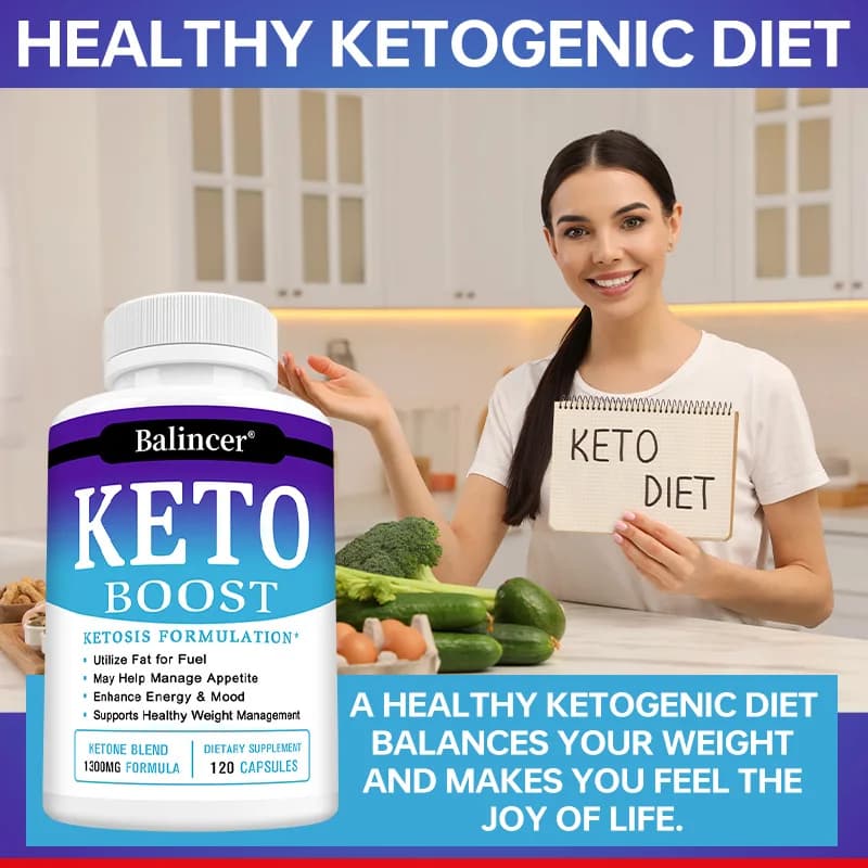 Capsule disintossicanti Keto organiche per la perdita di peso Pulizia profonda della pancia piatta Fornisce integratori energetici per bruciare i grassi per l'appetito