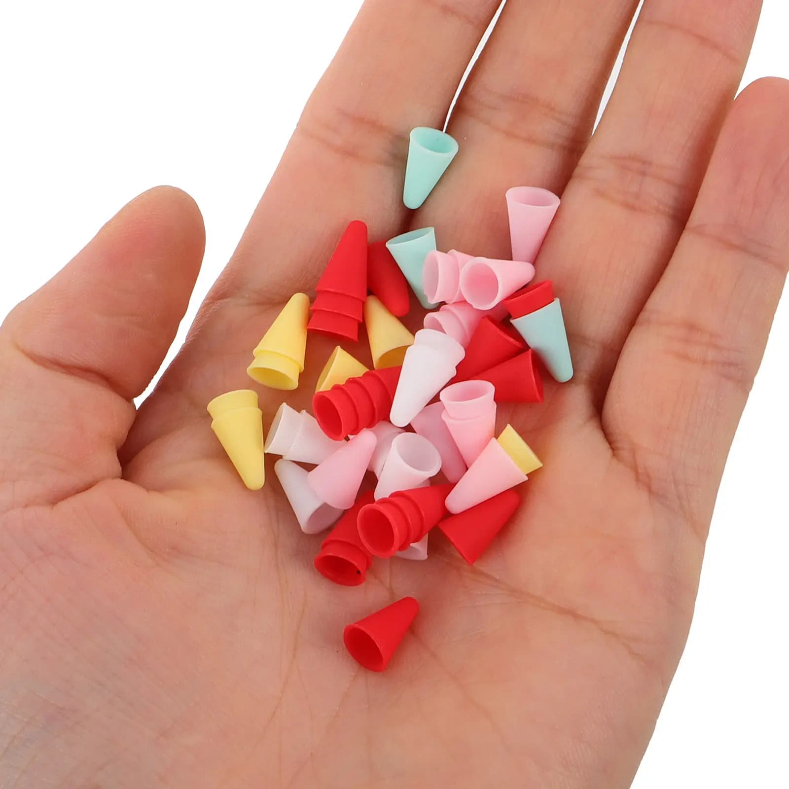 500 Pezzi Copripunta in Silicone per Stilo, Protezione per Penna Tablet da Disegno 1a e 2a Generazione, Antipolvere e Sensibile