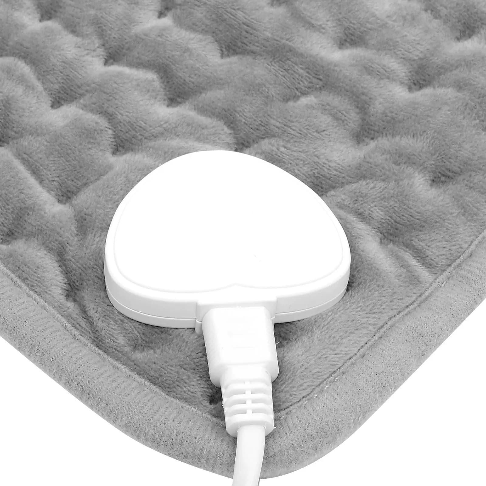 Set di 1 Coperta Elettrica Riscaldante a Riscaldamento Rapido, Temperatura Costante Intelligente, Portatile, per Casa, Ufficio, Viaggi, Inverno
