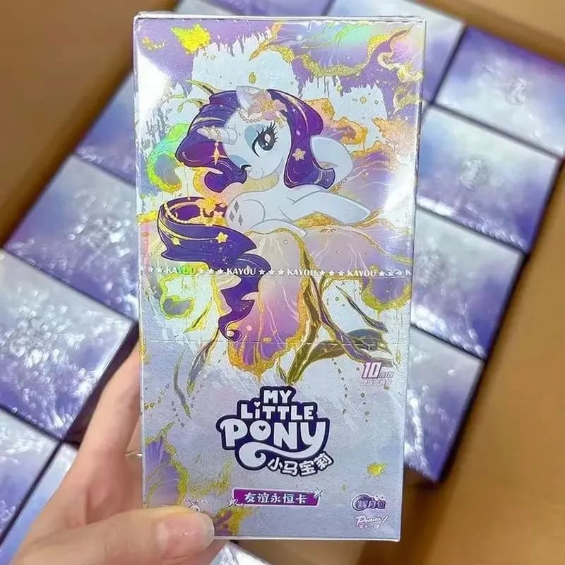 Hot In-Stock Kayou My Little Pony Trading Cards Full Box Wave 11 Moonlight Pack Official Authentic Collectible Zr Gold Cards