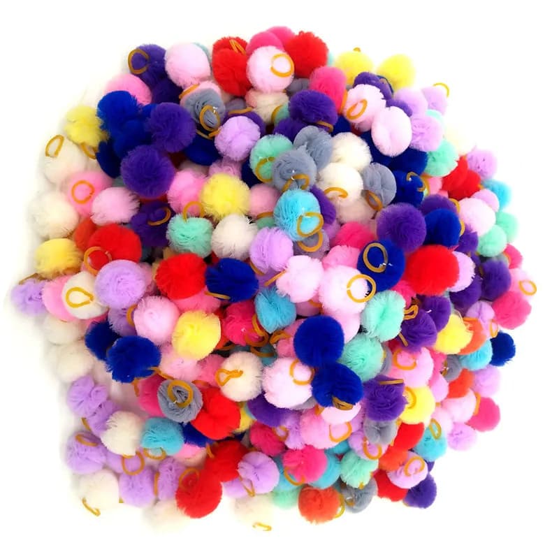 Pet Cat Head Flower Classic Small Ball paragrafo accessori per capelli di cane strumenti per la toelettatura del cane fascia elastica per capelli forniture per animali domestici
