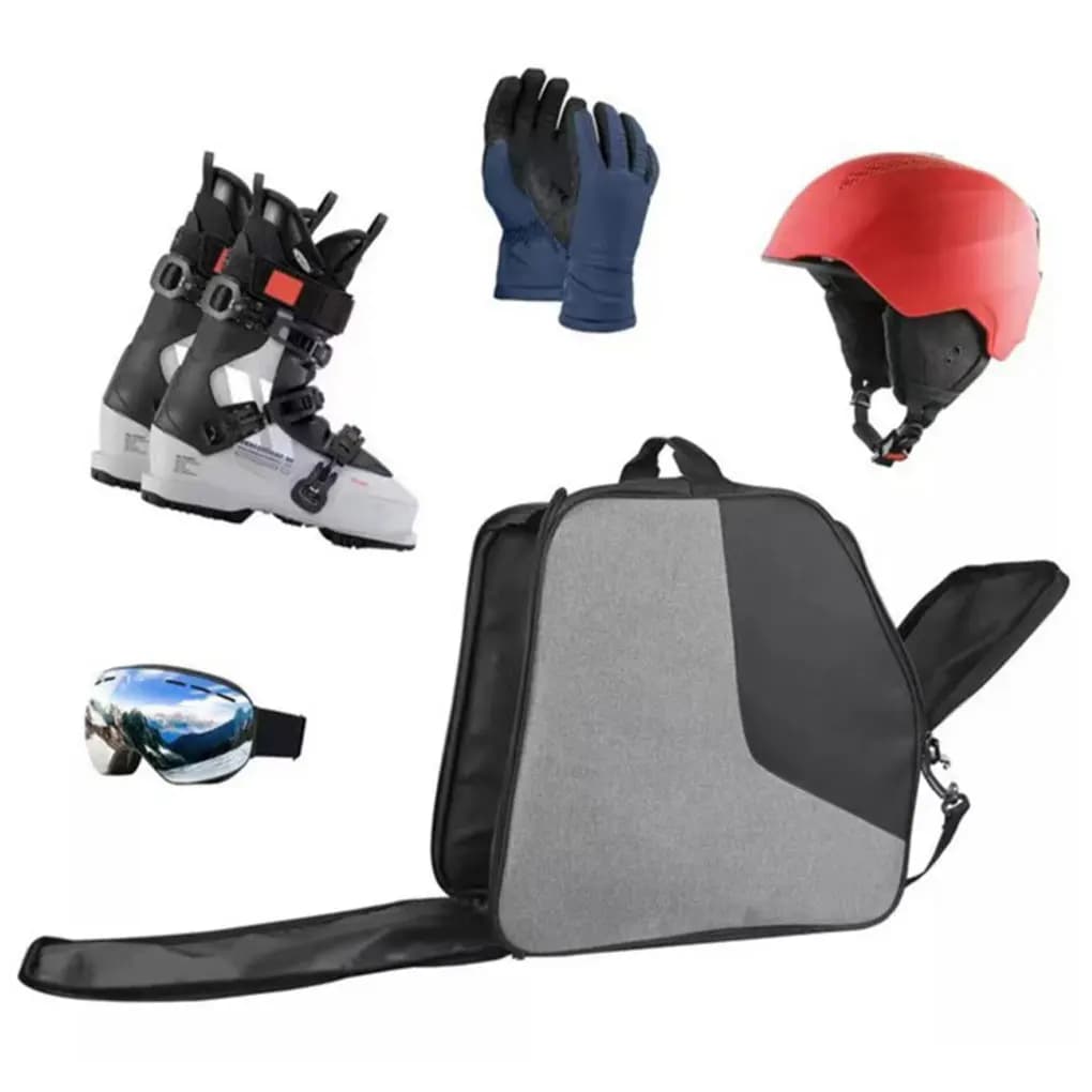 Nuova borsa per scarponi da sci - Borsa per scarponi da sci per bambini Borsa per scarponi da snowboard impermeabile Borsa da viaggio per scarponi da sci e casco per occhiali, guanti