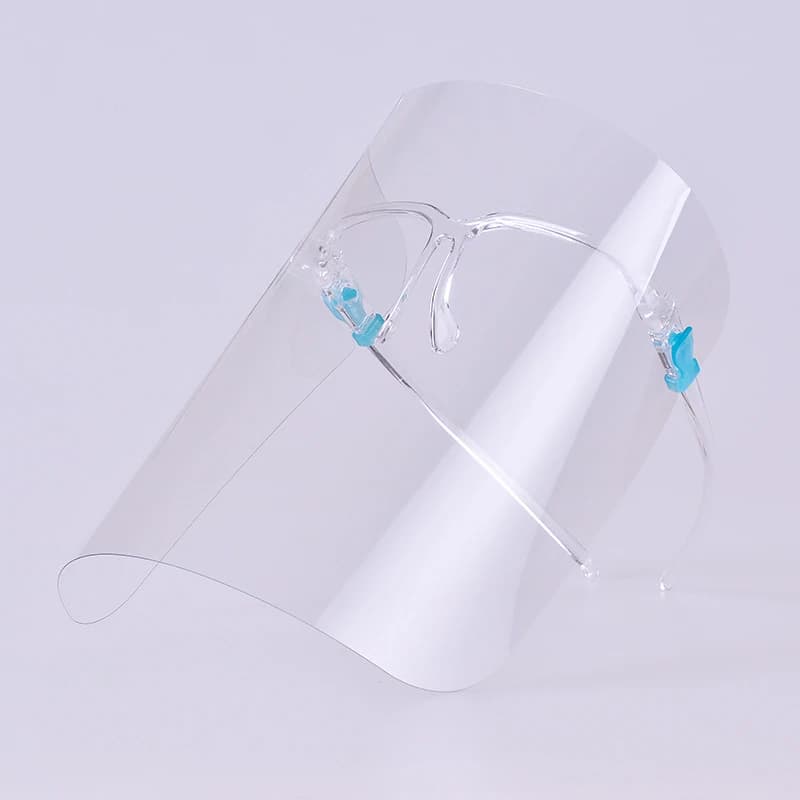 1pc ciclismo copertura viso trasparente protezione per gli occhi copertura integrale antipolvere cucina casa anti-olio casa maschera antipolvere pulita