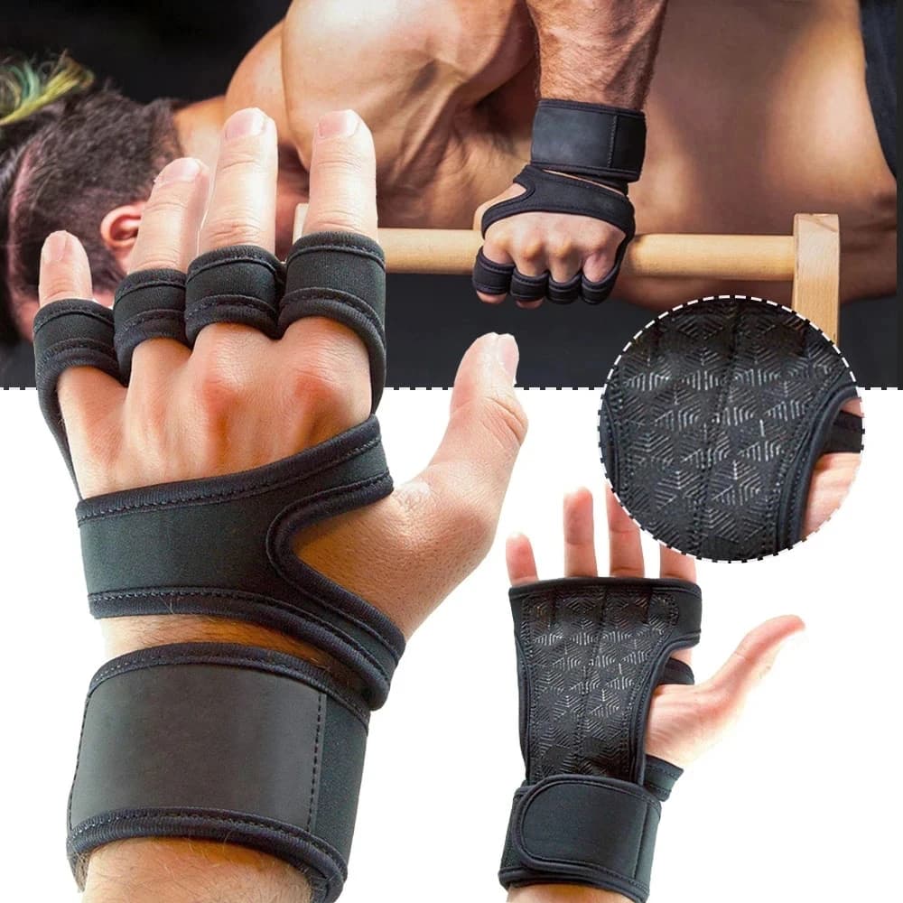 Women's Sports Gloves Training Gloves Fitness Body Building Weights Gym Protective Gloves For Wrist Palm