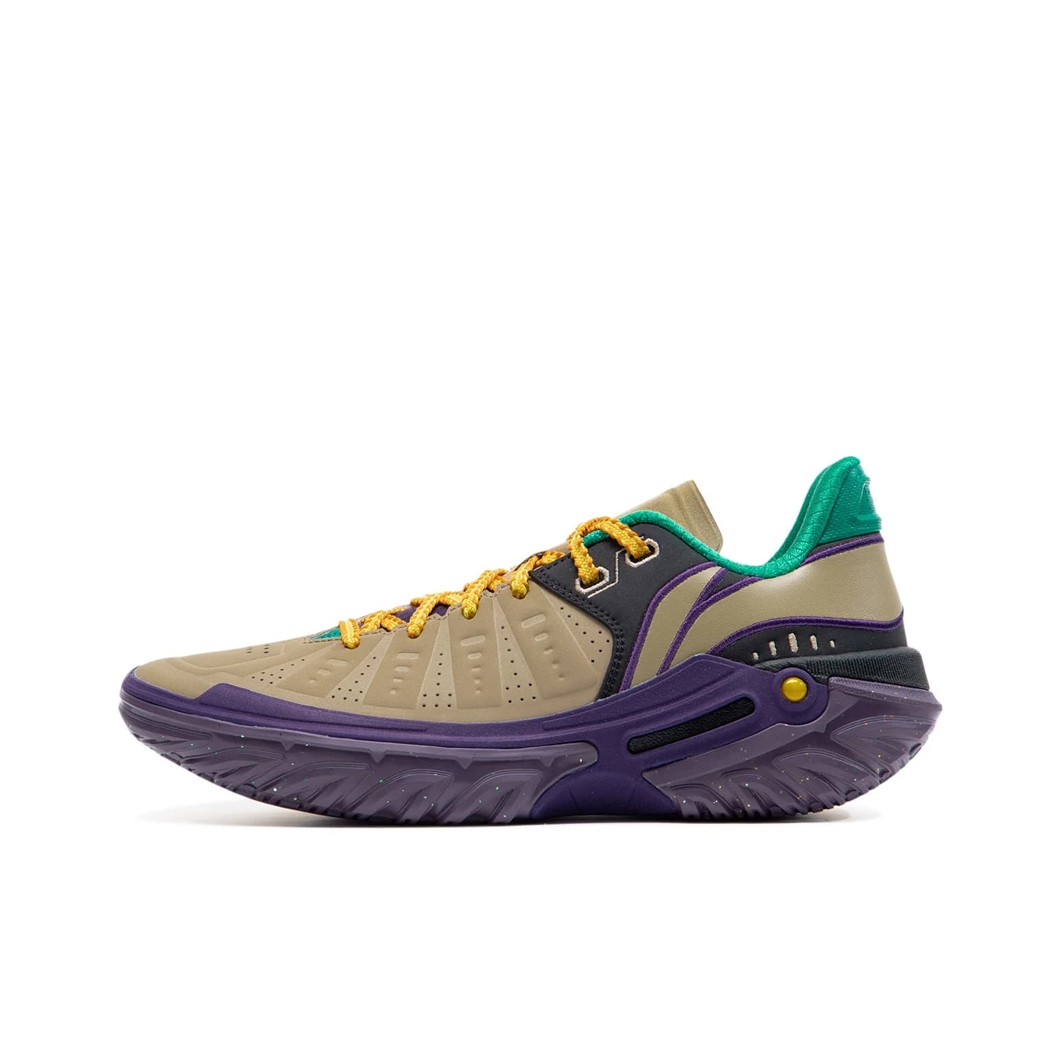 Li Ning Jie Ao 2 Basketball Shoes Men's Low Top Gray ABFV041-5
