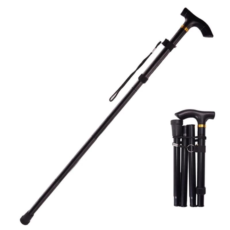 Walking pole for trekking with 4 colours