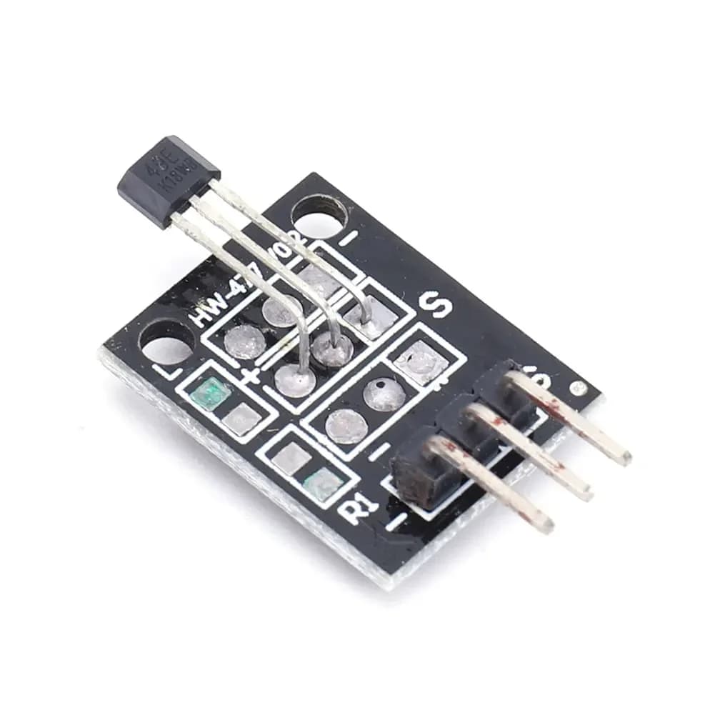 Modulo sensore interruttore magnetico KY-003 Modulo sensore magnetico ad effetto Hall standard A3144 per Arduino