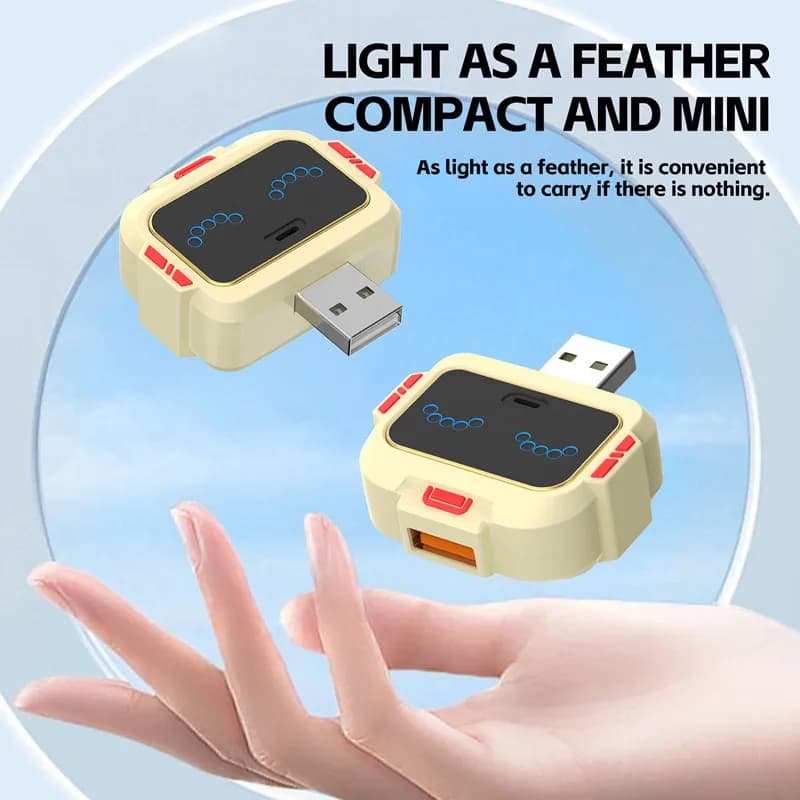 Intelligent voice control USB converter socket docking station USB switch power on/off offline voice