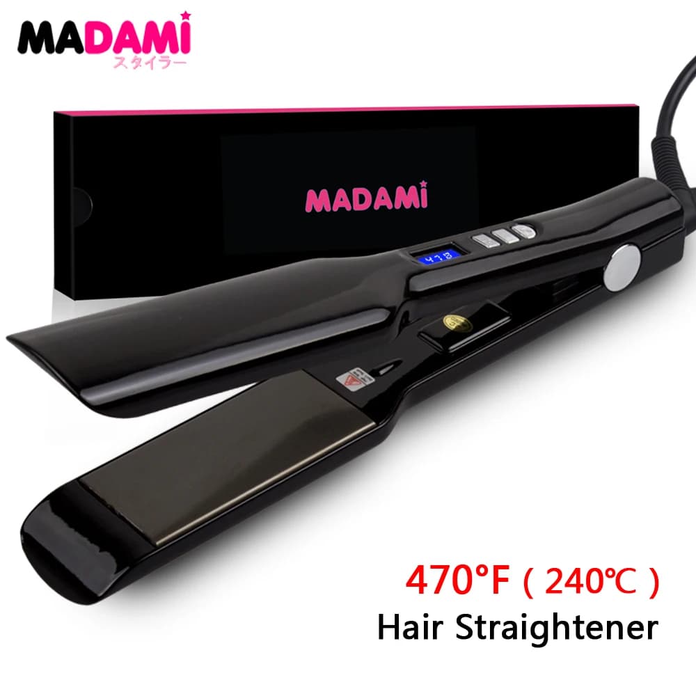 Hair Plate Titanium Plate Smooth Iron Keratin Treatment 470 °F Styler high temperature MCH